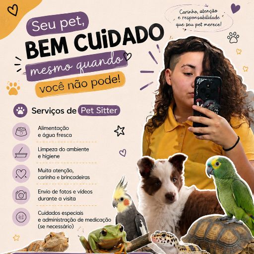 Foto de Stefany Alves, guardião PetHost